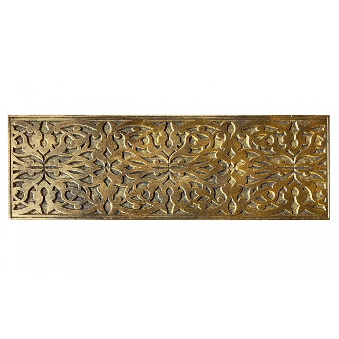 Bout de Lit Jadida Bronze et Tissu | Lit adulte 3 SUISSES